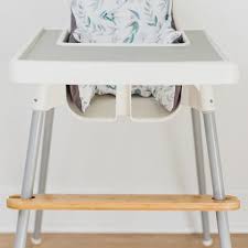 adjustable bamboo highchair footrest yeah baby goods high chair ikea high chair foot rest