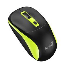 Mouse Inalambrico Genius NX-7123 Black+Green (31030043403)