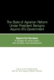 15th president of the philippines. The State Of Agrarian Reform Under President Benigno Aquino Iii S Government Focus On The Global South