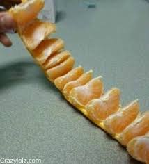 Peeling An Orange Like A Boss Food Food Hacks Good Food