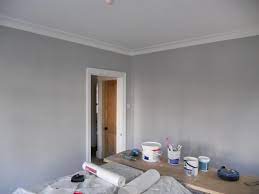 Pavilion Grey Office This Is The Colour We Re Thinking Lounge Room Styling Farrow And Ball Lamp Room Grey Pavilion Grey