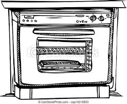 The page includes a detailed description of the stove. Vector Illustration Of Oven Cooker Black And White Isolated Vector Illustration Of A Kitchen Stove Oven With A Glass Door Canstock