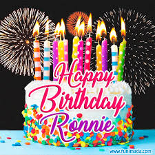 Maybe you would like to learn more about one of these? Amazing Animated Gif Image For Ronnie With Birthday Cake And Fireworks Download On Funimada Com