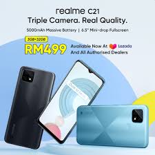 Well, it's just been released in china and a few units have come malaysia's way via grey market importer satu gadget. Realme C21 Joins The List Of Sub Rm500 Phones With Large 5 000mah Battery