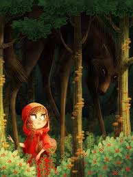 little red riding hood and the big bad wolf by arandadill red riding hood wolf red riding hood art red riding hood
