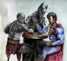 Kratos Vs Superman Sketch By Muhammedfeyyaz On Deviantart Kratos God Of War God Of War Superhero Art