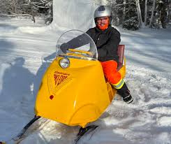 Image result for Yellow 1965 Bombardier