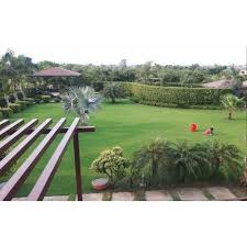 Designed by hiren patel architects, the main element of the house is a central courtyard which holds the reflection pool and a zen garden. Farm House Landscape Designing Services In Sector 3a Gurgaon Blooms Horticulture And Landscape Private Limited Id 20998527733