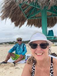 It's great to be back here. We arrived yesterday and will be here for the  next 9 days.