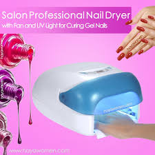 Salon Professional Nail Dryer Gel Curing Shellac With Uv Lamp And Fan