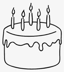 2) from the middle of the rectangle, draw one vertical and one horizontal line equally mark off the width and height of the picture. Birthday Cake Clipart Simple Easy Birthday Cakes To Draw Free Transparent Clipart Clipartkey