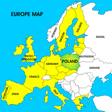 Poland, in case, if you are looking on the map under the coordinates 52 15 n 21 00 e otherwise in europe, in central europe, east of germany. Map Showing Location Of Poland In Europe Poland Poland Facts Poland Germany