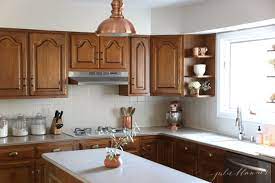 Updating An 80 S Kitchen With Oak Cabinets Homedecor Decor Kitchendecor Newyearresolutions Newyears Kitchen Renovation Kitchen Redo Rosewood Kitchen