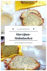Mohnkuchen Mit Marzipan Und Zitronenguss Mini Me Rezept Kuchen Mohnkuchen Kuchen Mit Marzipan