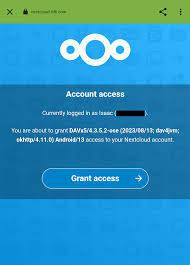 Nextcloud DAV Grant Access issue