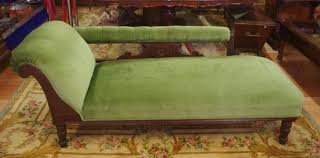 The chaise is supported on tall turned legs which terminate in metal and ceramic castors. Sold Price Edwardian Chaise Longue Invalid Date Aest
