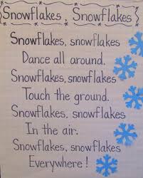 Snowmen Pocket Chart Rhymes Winter Kindergarten Winter Poems Winter Classroom