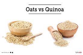 Learn when to each of these delightfully tasty and healthy grains as part of your lunch or dinner. Oats Vs Quinoa A Boon For Health Freaks By Dr Sanjeev Kumar Singh Lybrate