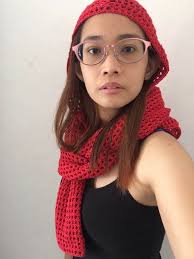 Custom little red riding hood crochet outfit