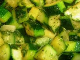 Courgettes Sautees A L Ail Et Au Persil Courgettes Sautees Les Recettes De Virginie Recette De Cuisine Simple