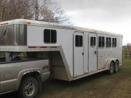 Browse horse trailers, or place a free ad today on horseclicks.com. 2004 Featherlite 4 Horse Trailer For Sale In Alberta 8541 Platinum Model All Aluminum Gooseneck Trailer Horse Area Is Fully Insulated Mu Trailers Horse