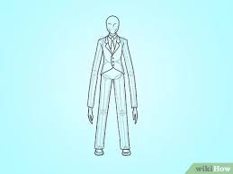 There has been a big misconception about my pal the slender man due to the appearance of this. How To Draw Slender Man With Pictures Wikihow
