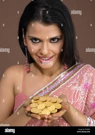 India gold coin hi-res stock photography and images