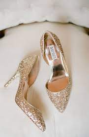 Sparkle Toes Gold Wedding Shoes Wedding Shoes Badgley Mischka Shoes Wedding