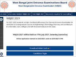 Therefore, we have already collected valuable details. Wbjee 2021 Admit Card Released Download Here Times Of India