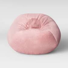 canvas bean bag chair strut green pillowfort in 2021 fuzzy bean bag chair bean bag chair pink bean bag