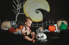 My first ever wonky cake and by far the hardest cake i have ever done. The Nightmare Before Christmas Cake Smash Ryker First Birthday Photos At Katie Boser Photography 55 Main Street Bradford Pa Jack The Skeleton Katie Boser Photography 55 Main Street Bradford Pa