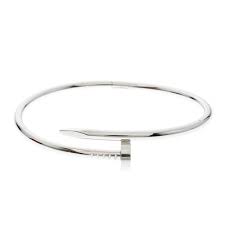 The light will twist with the bracelet when it makes the diamonds gleam. Cartier Juste Un Clou White Gold Bracelet 19cm Cartier Tlc