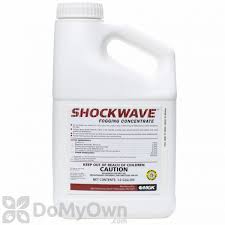On top of pest control, it can be used for other of applications including: Shockwave Fogging Insecticide Concentrate
