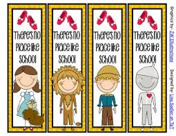 Wizard Of Oz Themed Bookmarks 8 Designs With Images Wizard Of Oz The Wonderful Wizard Of Oz Book Character Day