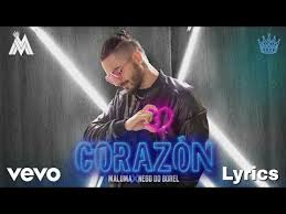 Tú me partiste el corazón (ay mi tú me partiste el corazón (maluma baby) pero mi amor no hay problema, no, no ahora puedo regalar (ya. Maluma Corazon Lyrics Ft Nego Do Borel Youtube