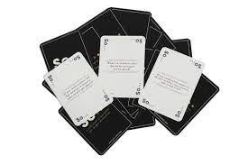 Your imagination is the limit when decorating your board. Home So Cards 52 Questions Endless Conversation