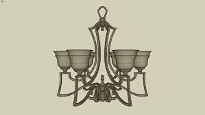 6 Lt Decorative Chandelier 3d Warehouse Chandelier Decor Chandelier Iron Chandeliers