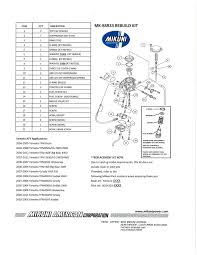 Mikuni Power Mikuni Genuine Carburetor Fuel Pump Rebuild