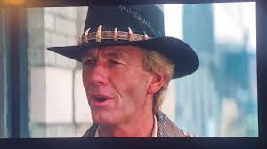 Crocodile Dundee Picks Up Son