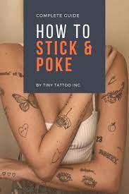 How To Do A Stick And Poke Tattoo The Best Guide By Tiny Tattoo Inc Stick And Poke Tattoos Are Also Known As Poke Tattoo Stick And Poke Stick N