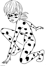 Coloriage Miraculous Ladybug Et Chat Noir A Imprimer Printable Avec Modele Dessin Chat Ecoloriages Online Coloriage Ladybug Coloriage Chat Coloriage