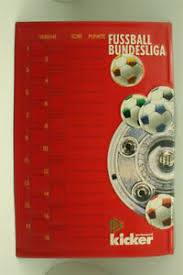 Diese seite zeigt die detaillierte tabelle bundesliga aus der saison 20/21. Kicker Fussball Bundesliga Tabelle Blechschild Magnettafel D 1990er Jahre Ebay