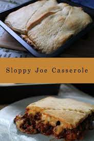 Sloppy Joe Casserole How To Be Awesome On 20 A Day Recipe Sloppy Joe Casserole Sloppy Joes Recipes Using Crescent Rolls