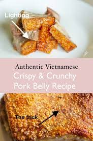 Vietnamese Thit Heo Quay No Fail Crispy Crunchy Pork Belly Recipe In 2020 Pork Belly Recipes Pork Belly Crispy Pork Belly