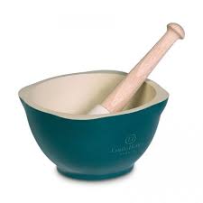 Emile Henry Keramik Morser Mit Stossel 14 Cm Blau Jetzt Fur 25 99 05 06 17 Bei Springlane De Versandkostenfrei Ab 49 Kochen Und Geniessen Stossel Keramik