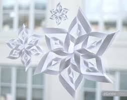 How To Make A Paper Snowflake The Elli Blog 3d Paper Snowflakes Christmas Diy Snowflake Template