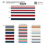 SIC-1000 Striped Grosgrain Ribbon[Ribbon Tape Cord] SHINDO ...