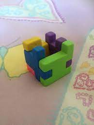 Stick these in your cart now! How To Make The Cube Eraser Puzzle 4 Steps Instructables