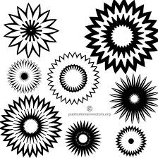 Public domain images of high quality. Black Floral Shapes Vector Free Vector Image In Ai And Eps Format Creative Commons License