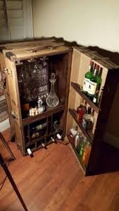 Find this pin and more on home by tatiana. Steamer Trunk Wine Bar Steamer Trunk Campaign Furniture Diy Bar